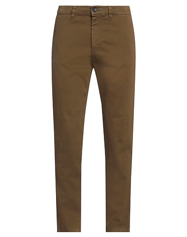 PS PAUL SMITH Casual pants Brown 97% Cotton, 3% Elastane