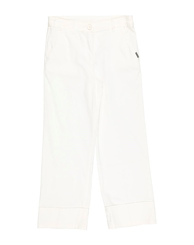 LIU •JO Casual pants White 55% Cotton, 42% Lyocell, 3% Elastane