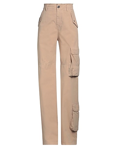 PINKO Casual pants Sand 100% Cotton