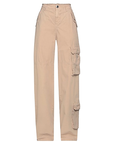 PINKO Casual pants Beige 100% Cotton