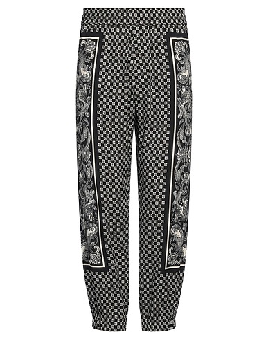 BALMAIN Casual trouser Black 100% Viscose, Polyester, Polyurethane