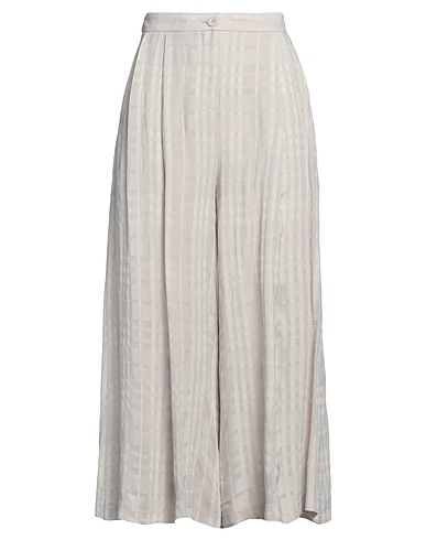 EMPORIO ARMANI Pantalone Grigio chiaro 100% Viscosa