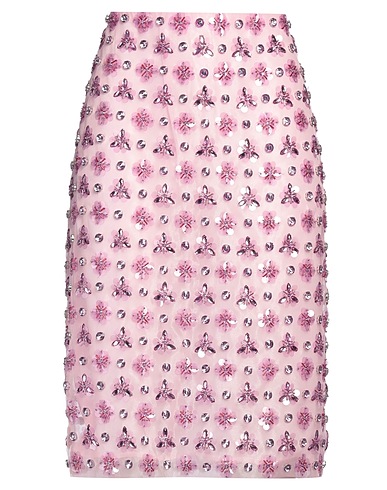 DES_PHEMMES Midi skirt Lilac 100% Polyester