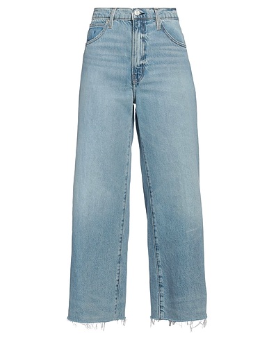 FRAME Denim trousers Blue 80% Recycled cotton, 20% Post-consumer recycled cotton