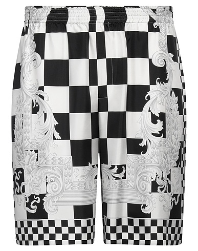 VERSACE Shorts & Bermuda White 100% Silk