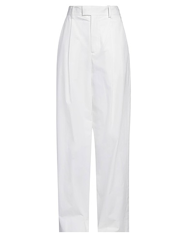 ARMARIUM Casual trouser White 100% Cotton