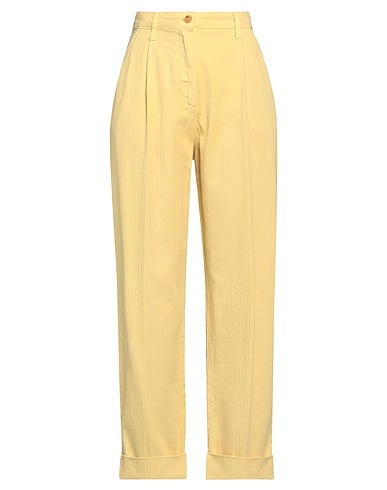 ETRO Pantalone Giallo 100% Cotone