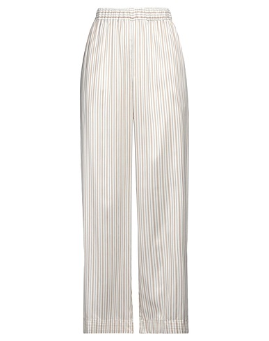 LE KASHA Pantalone Beige 100% Seta