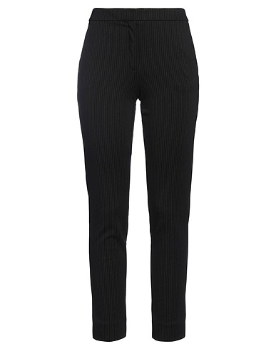 I BLUES Casual trouser Black 66% Viscose, 29% Polyamide, 5% Elastane