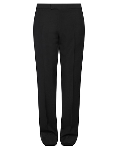 VERSACE Casual pants Black 72% Wool, 28% Mohair wool