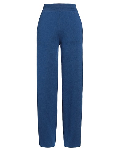 BURBERRY Casual trouser Blue 96% Cashmere, 3% Polyamide, 1% Elastane