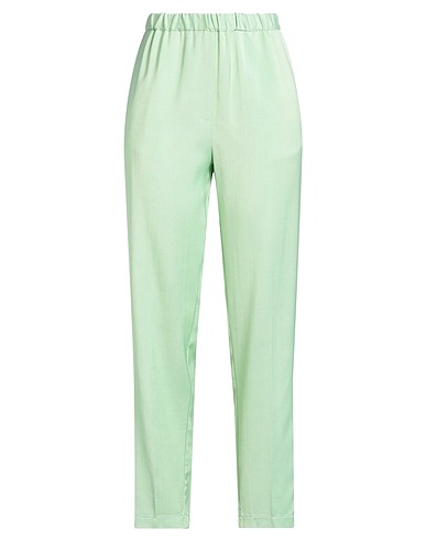 FORTE_FORTE Pantalon Vert lime 76% Viscose, 18% Coton, 6% Laine