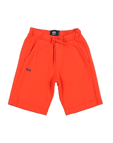 LA MARTINA Shorts & Bermuda Orange 100% Cotton
