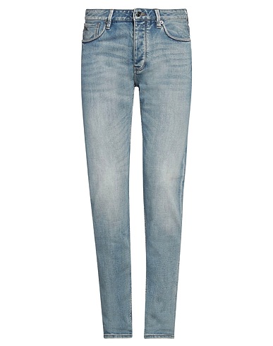 EMPORIO ARMANI Denim trousers Blue 98% Cotton, 2% Elastane