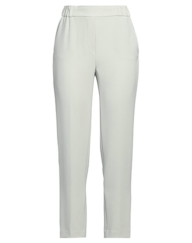 ANTONELLI Casual pants Light green 94% Polyester, 6% Elastane