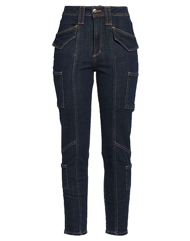 SHAFT Denim trousers Blue 99% Cotton, 1% Elastane