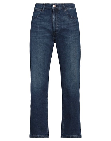 WRANGLER Denim pants Blue 98% Cotton, 2% Elastane