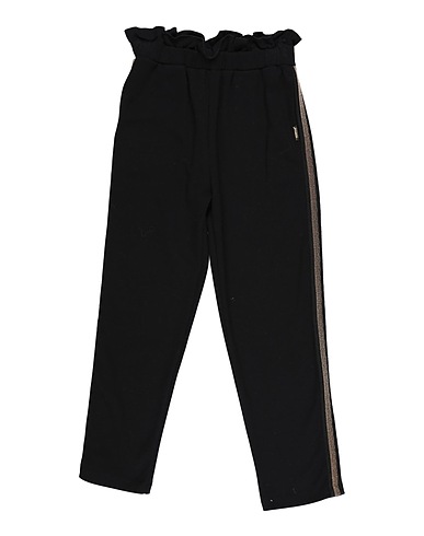 LIU •JO Casual trouser Black 59% Polyester, 39% Cotton, 2% Elastane