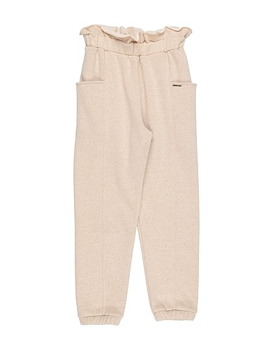 LIU •JO Casual trouser Beige 93% Cotton, 7% Polyester