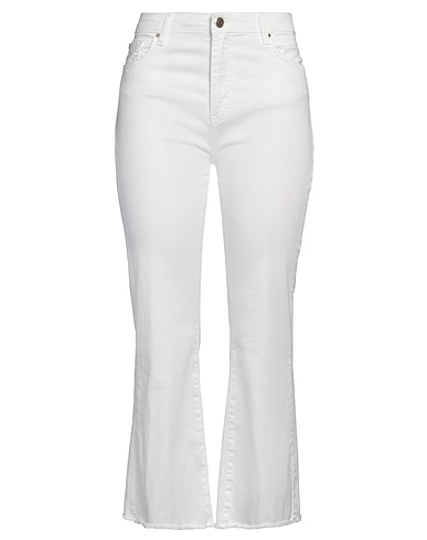 KOCCA Pantalone Bianco 98% Cotone, 2% Elastan
