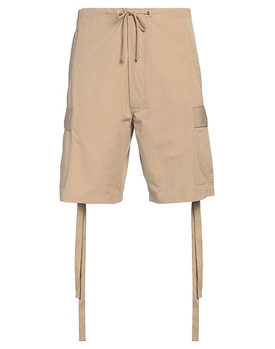 MAHARISHI Shorts & Bermuda Beige 60% Poliestere, 40% Cotone