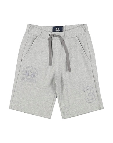 LA MARTINA Shorts & Bermudas Hellgrau 100% Baumwolle