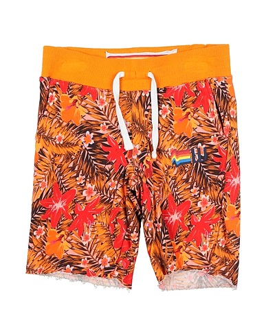 WAVES OF CALIFORNIA Shorts & Bermuda Arancione 100% Cotone