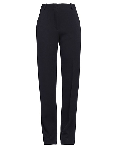 THE ROW Casual trouser Midnight blue 97% Virgin Wool, 2% Polyamide, 1% Elastane