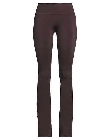 PALM ANGELS Leggings Chocolate brown 59% Polyamide, 41% Elastane, Polyester