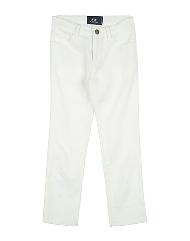 LA MARTINA Pantalone Bianco 97% Cotone, 3% Elastan