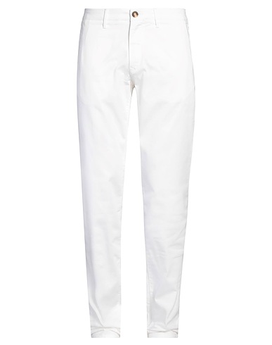 ARTU Napoli Casual pants White 97% Cotton, 3% Elastane