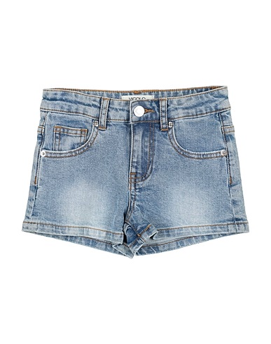 VICOLO Denim shorts Blue 98% Cotton, 2% Elastane
