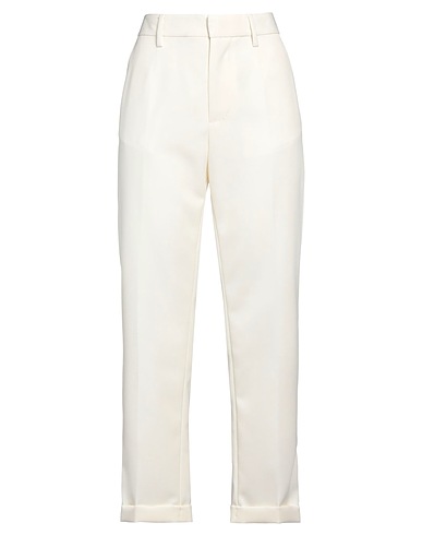 DSQUARED2 Casual trouser Ivory 55% Polyester, 45% Virgin Wool