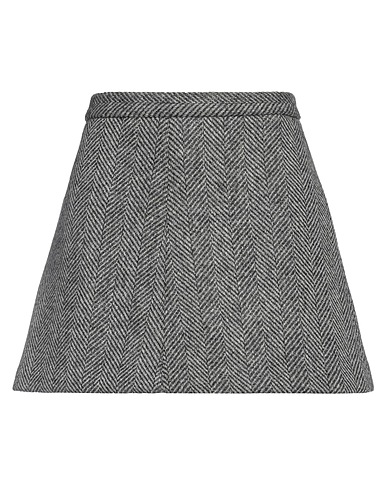 REDValentino Shorts & Bermuda Grey 99% Wool, 1% Polyamide, Cotton, Viscose