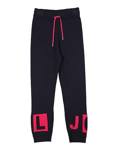 LIU •JO Casual trouser Midnight blue 50% Viscose, 30% Cotton, 20% Polyamide