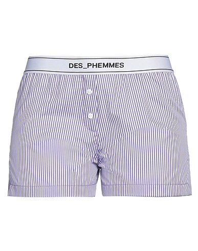 DES_PHEMMES Shorts & Bermuda Purple 100% Cotton