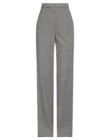 MAX MARA STUDIO Pantalone Nero 100% Lana Vergine