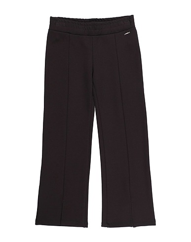 FRACOMINA MINI Casual pants Black 95% Cotton, 5% Elastane