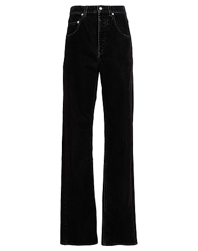 SAINT LAURENT Casual pants Black 72% Cotton, 19% Acrylic, 8% Viscose, 1% Elastane