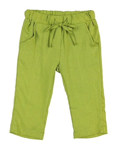U+É Casual trouser Lime green 100% Linen