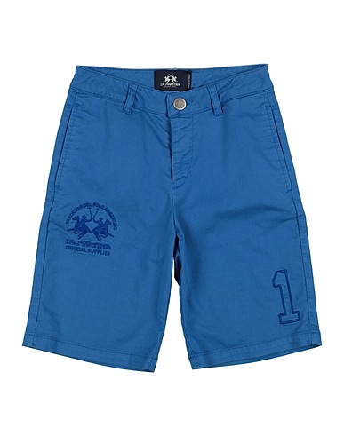 LA MARTINA Shorts & Bermuda Azzurro 97% Cotone, 3% Elastan