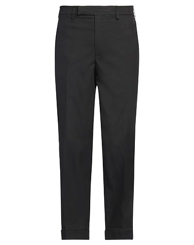 NEIL BARRETT Casual trouser Black 66% Cotton, 34% Acetate