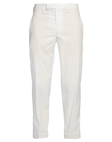 NEIL BARRETT Pantalon Blanc 66% Coton, 34% Acétate