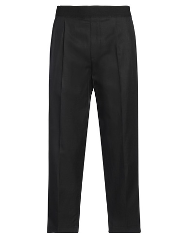 NEIL BARRETT Casual trouser Black 59% Lyocell, 23% Linen, 18% Cotton