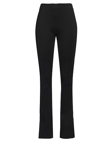 AKEP Casual pants Black 64% Viscose, 31% Polyamide, 5% Elastane