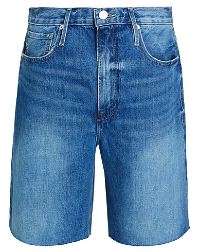 FRAME Denim shorts Blue 100% Cotton