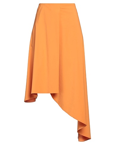 MOSSI Midi skirt Marigold 61% Cotton, 34% Polyester, 5% Elastane