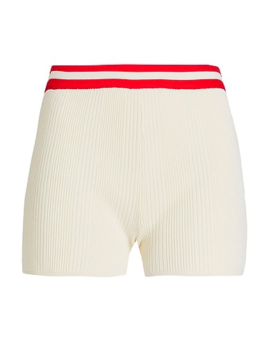 SOLID & STRIPED Shorts & Bermudas Cremeweiß 55% Viskose, 45% Nylon