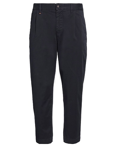 BOSS Casual pants Navy 97% Cotton, 3% Elastane