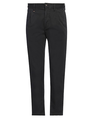 BOSS Casual trouser Black 97% Cotton, 3% Elastane